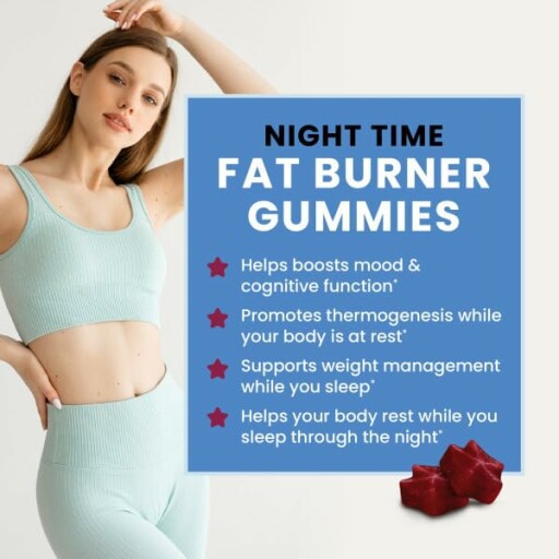 Delicious Night Time Fat Burner Gummies