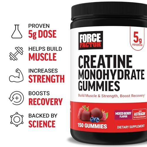 Force Factor Creatine Gummies