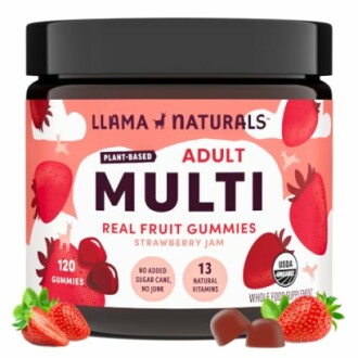 Llama Naturals Real Fruit Gummy Vitamins