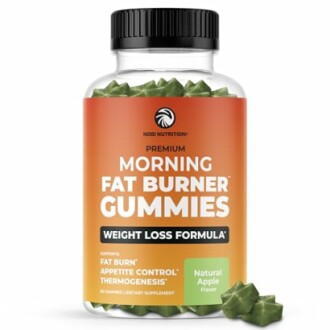 Bottle of Morning Fat Burner Gummies by Nobi Nutrition