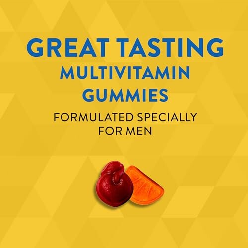 Great tasting multivitamin gummies for men.