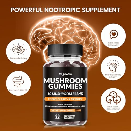 Vegavero Mushroom Gummies