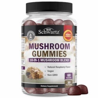 BioSchwartz 10-in-1 Mushroom Gummies