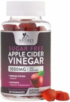 Nature's Nutrition Apple Cider Vinegar Gummies