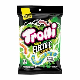 Trolli Sour Electric Crawlers gummy candy package